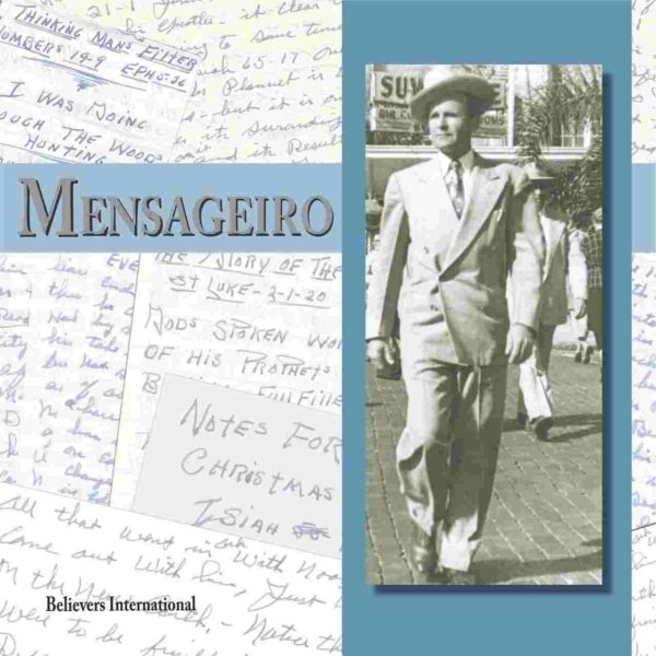 LIVRO - MENSAGEIRO (WILLIAM BRANHAM) POR GEORGE SMITH EM PORTUGUÊS