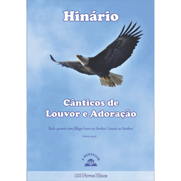 LIVRO - HINÁRIO CÂNTICOS DE LOUVOR (ÁGUIA)