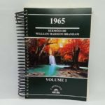 LIVRO VOL 1 - SÉRIE 1965 SERMÕES DE WILLIAM MARRION BRANHAM - Imagem 3
