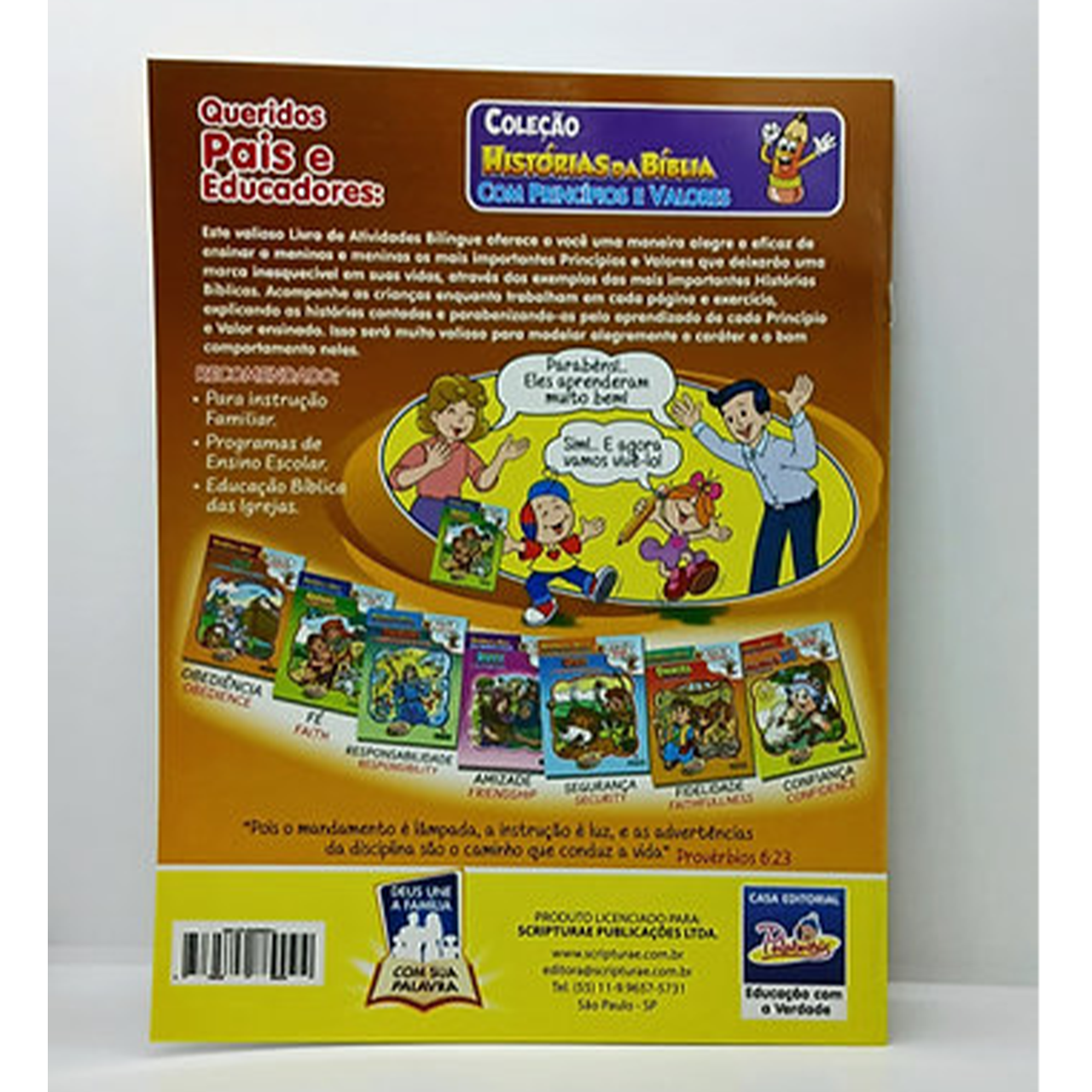 Livro Infantil A História De Noé - Histórias Bíblicas De Colorir Livro Bilingue - Imagem 2